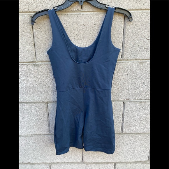 Girlfriend Collective Bike Unitard midnight navy S - Picture 4 of 4